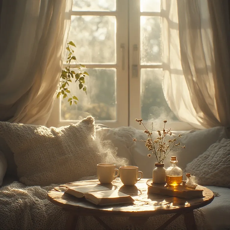 créer un week-end bien-être à la maison en couple dans une ambiance douce