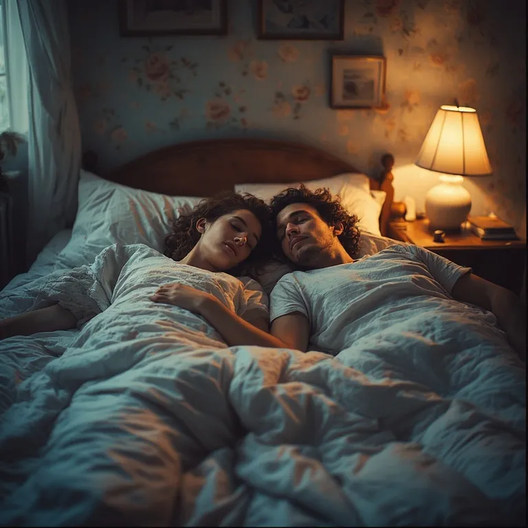 couple dormant ensemble montrant pourquoi dormir ensemble améliore votre relation